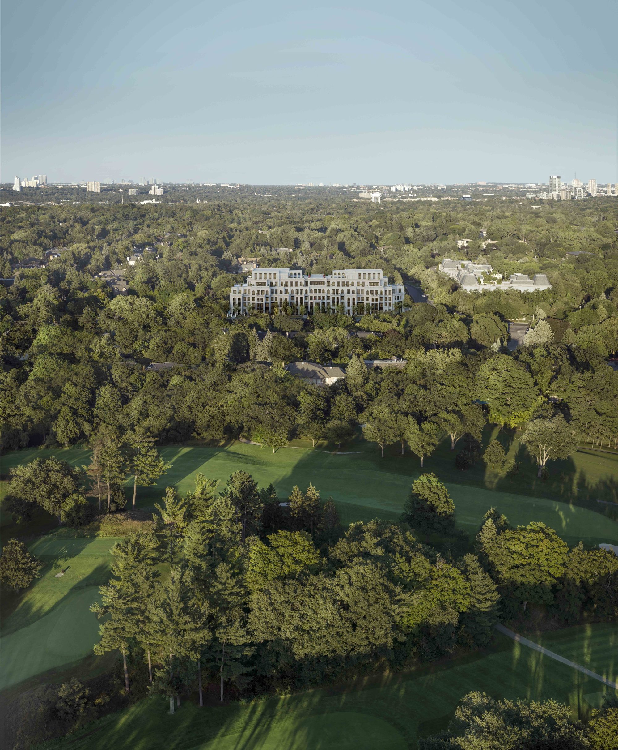 2 Post Road aerial view