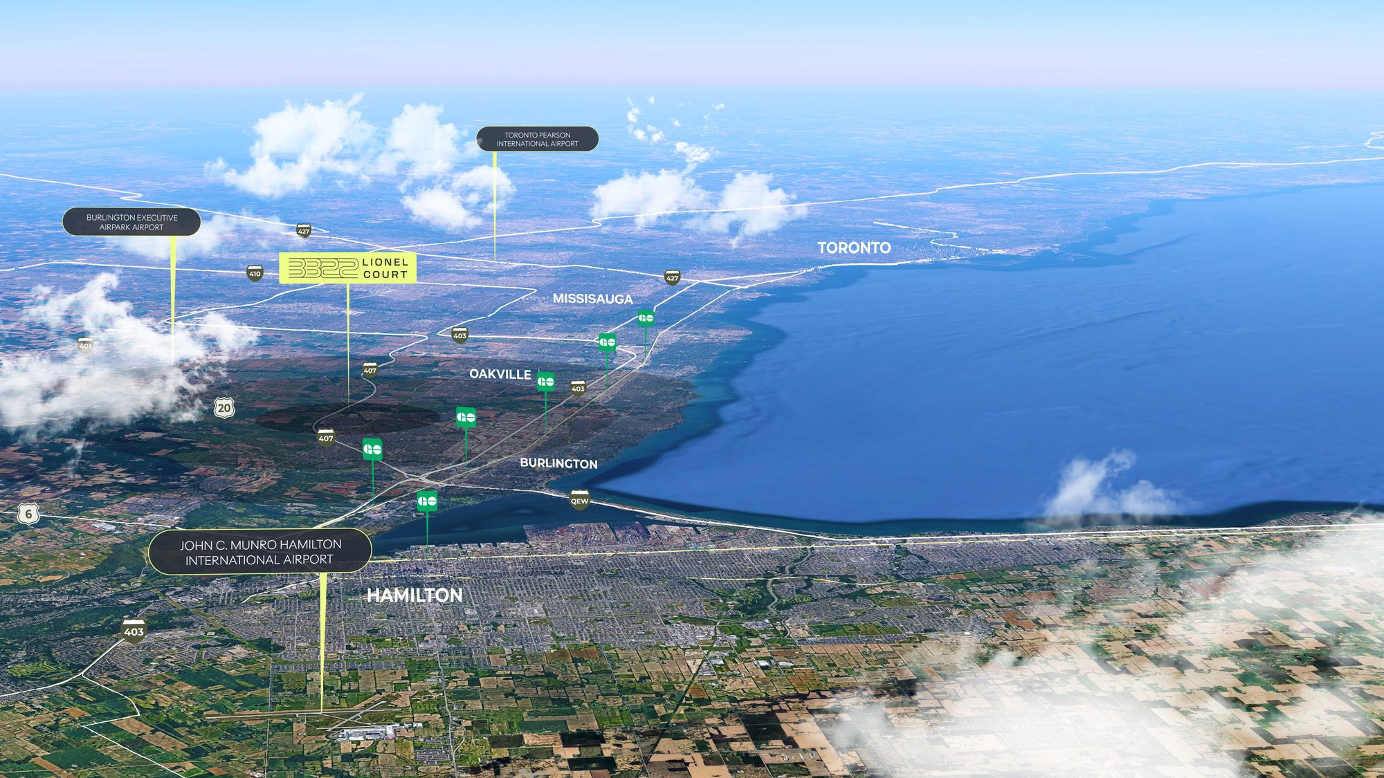 3322 Lionel Court site map