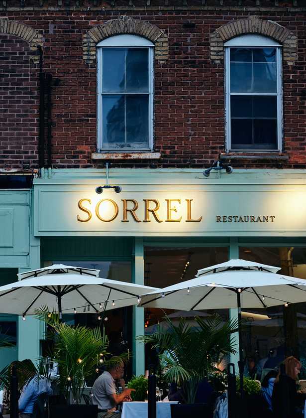 Sorrel Restaurant, Summerhill