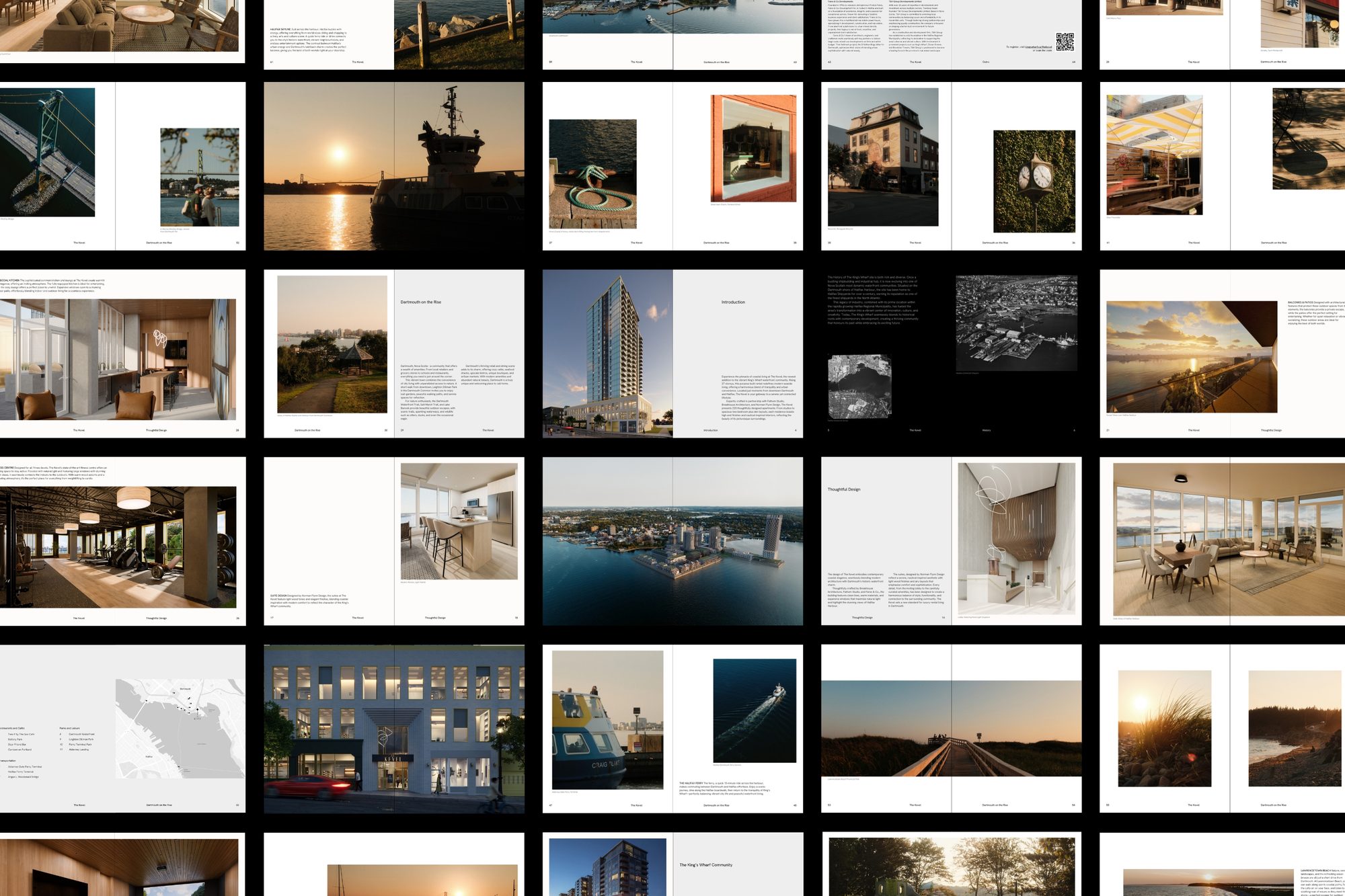 The Kevel book flat lay